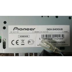 Pioneer car cd player USB aux
