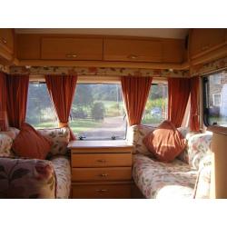 2002 Bailey Pageant 2 Berth Caravan with Remote Motor Mover and Porch Awning