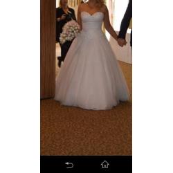 Sincerity bridal wedding dress size 12 (white)