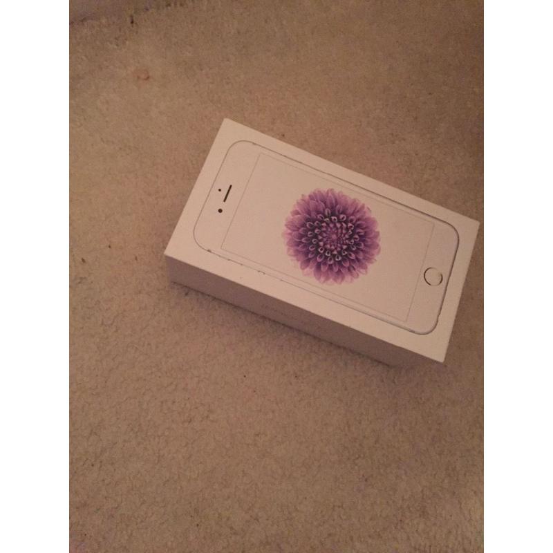 iPhone 6 white and silver vodaphone