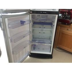 Stainless steel Whirlpool fridge freezer
