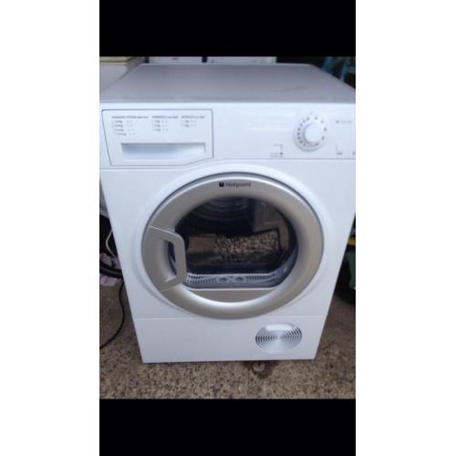 Almost new Hotpoint style 7.5kg condenser dryers