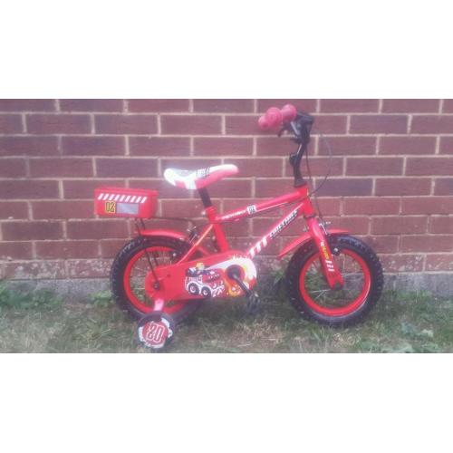 Kids fire truck bike
