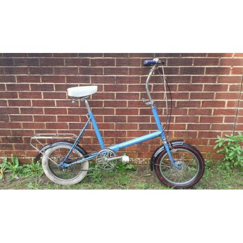 Traditional vintage shopping bike