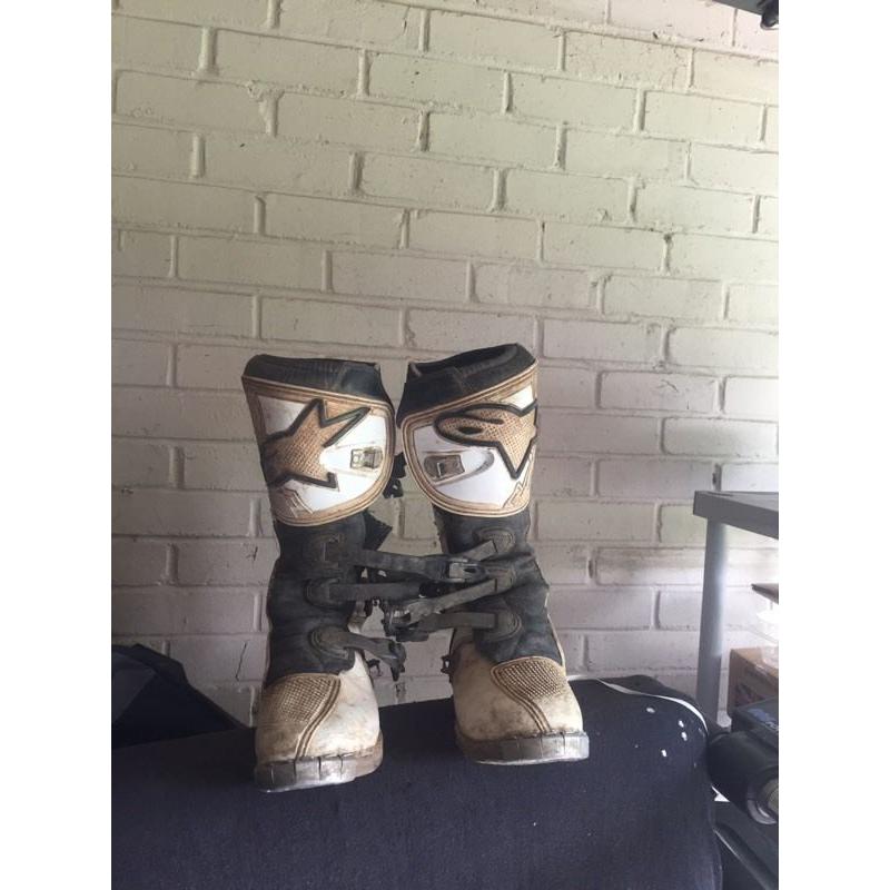 Alpine star motocross boots