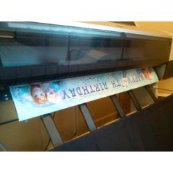 Large wide format Epson 9880 – 44” 8 colour canvas printer and stencil cutting equipment for sale.