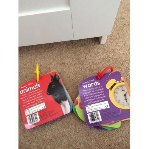 M&S Baby's 1st words & animals flash cards