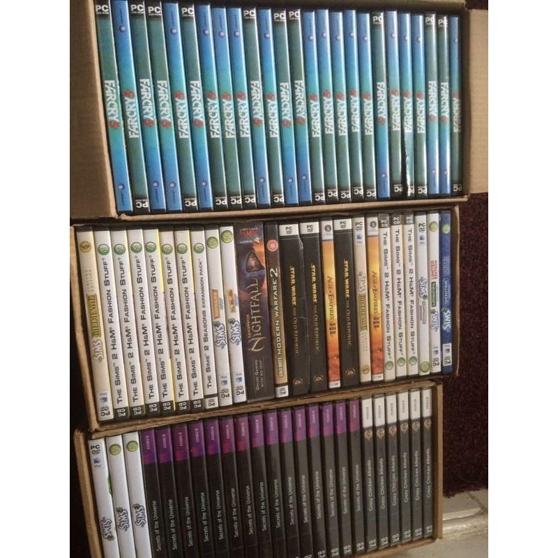 Joblot of pc games 44 in total