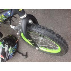 Ben 10 kids bike and helmet good condition