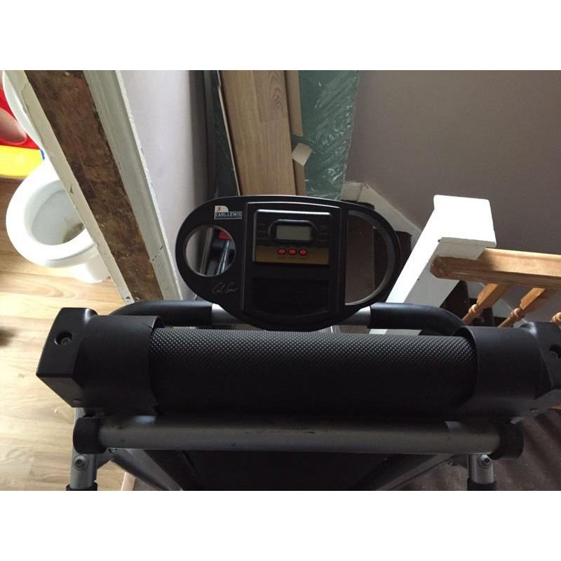Carl Lewis non motorised treadmill