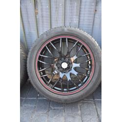 Vauxhall Astra Black alloys and tyres