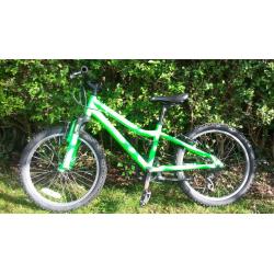 Ridgeback MX20 Lime Green kids bike 20" wheels