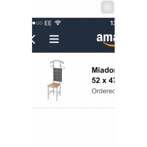 Chair with hanger
