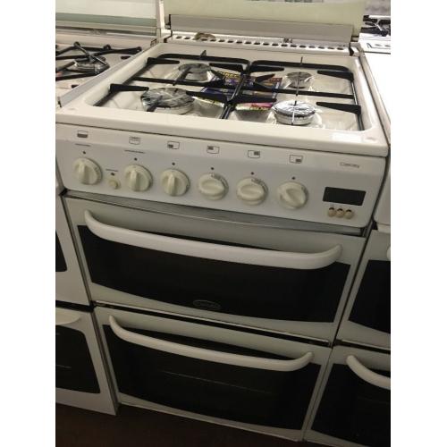 50CM WHITE CANNON GAS COOKER