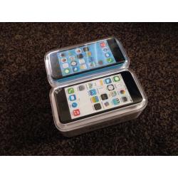 iPhone 5c 16GB - Brand New Boxed Unlocked - Blue and White Available