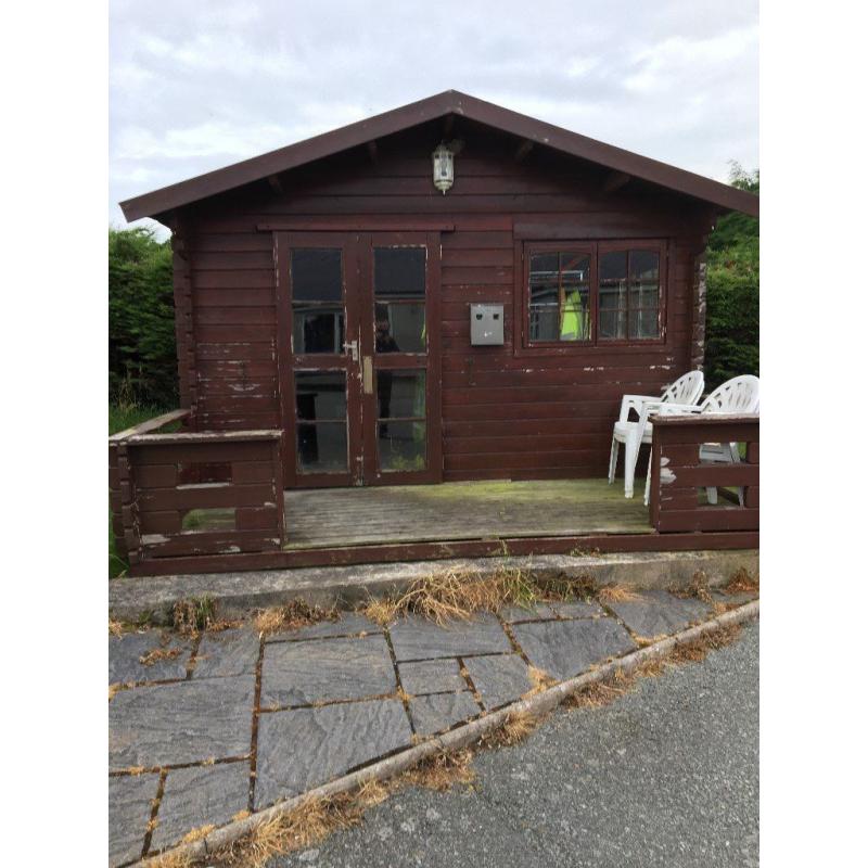Log Cabin, Swedish pine 4m x 4m