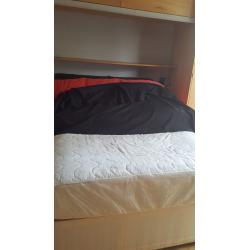 Double Divan Bed - Orthopedic Mattress