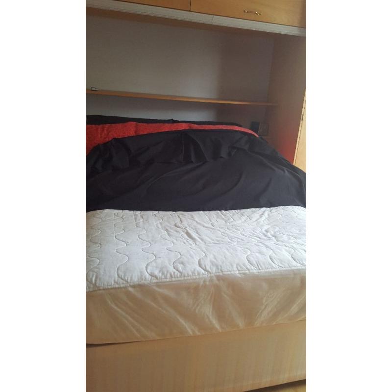 Double Divan Bed - Orthopedic Mattress