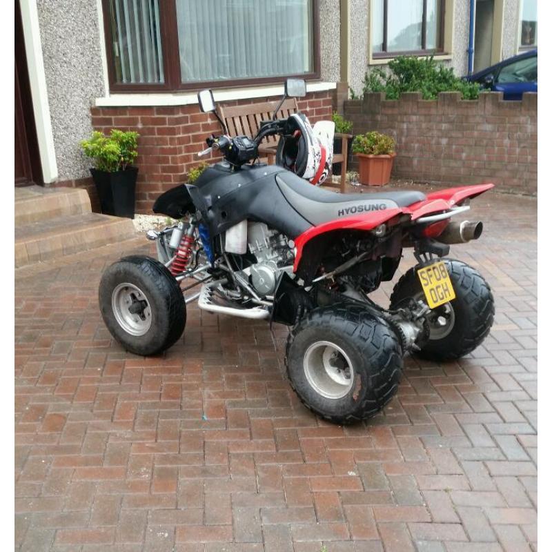 450cc road legal quad 2008