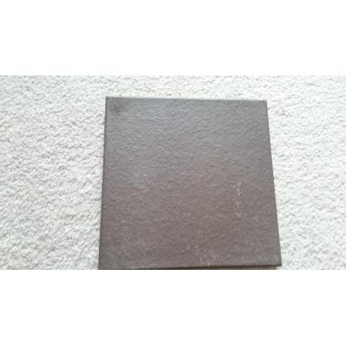 Heavy duty ceramic clay floor tiles 15cm x 15cm brown - 14 tiles