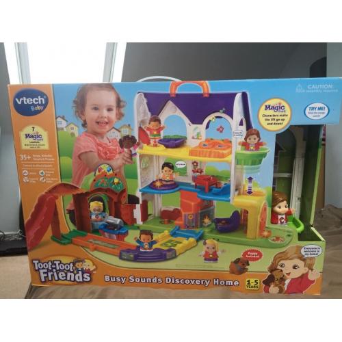 BNIB VTECH TOOT TOOT FRIENDS HOUSE