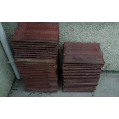 50 double roman roof tiles