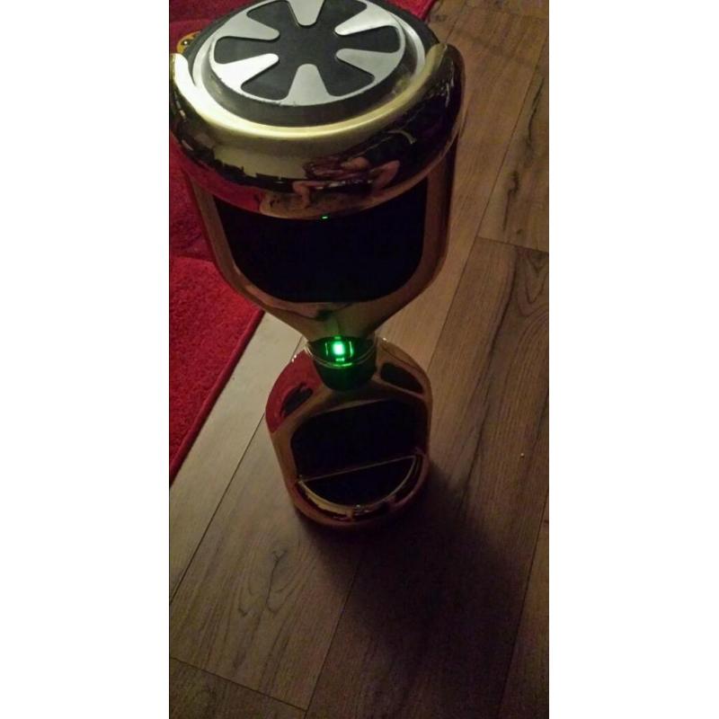 Segway gold chrome new
