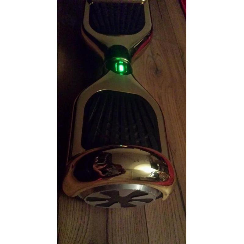 Segway gold chrome new