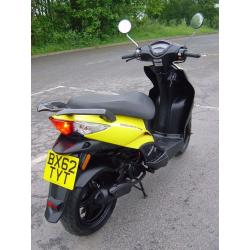 20122012 KYMCO AGILITY RS 50 4T CK50QT-5D SCOOTER MOPED 1 OWNER NEW MOT & TAX V5