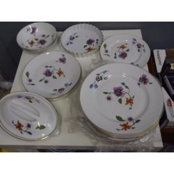 Royal Worcester "Astley" flameproof porcelain assorted quantity