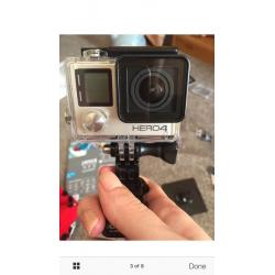 Hero 4 silver edition like new