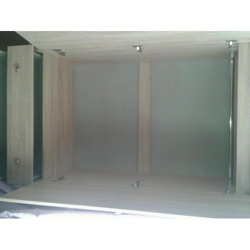 Double wardrobe with 2 drawers