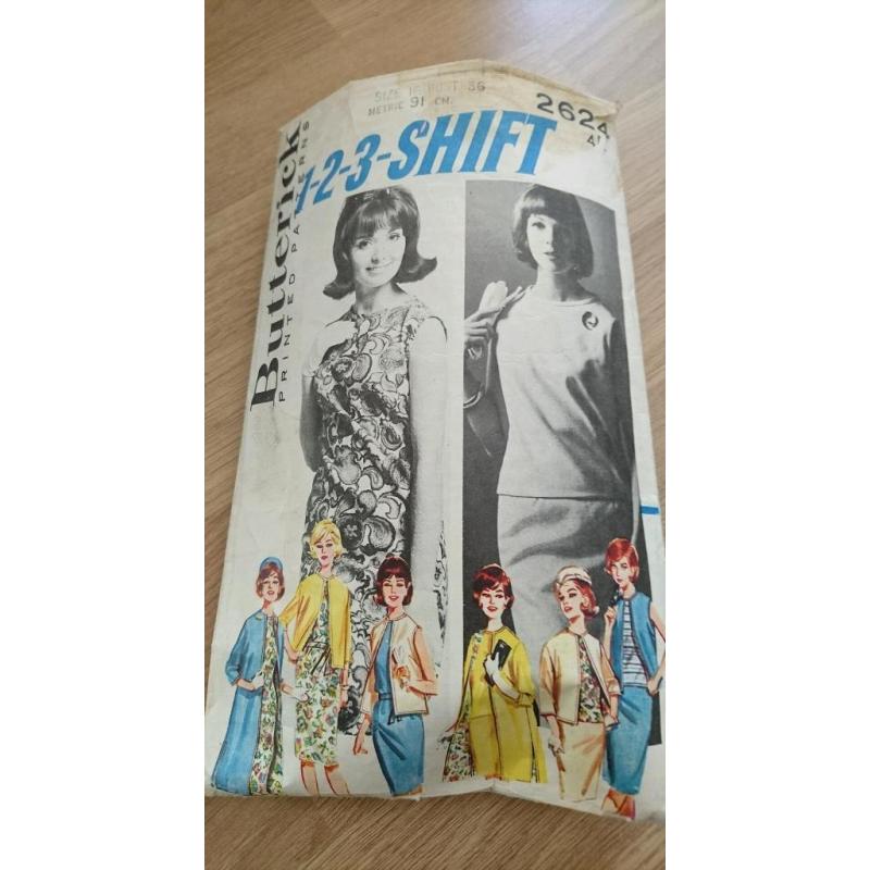 Butterick paper pattern
