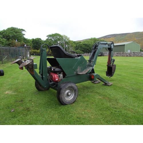 for sale. small powerfab digger