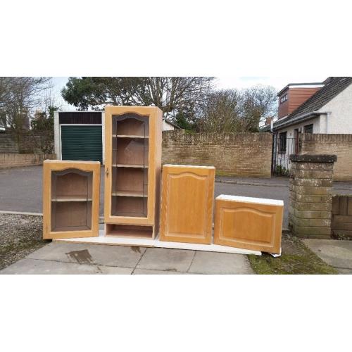 Kitchen Units, stainless steel(howdens) splash back and 500 gas cooker for sale