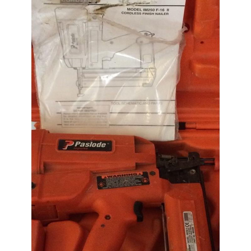 Paslode finishing gun