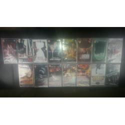15 Sony PSP UMD Film Bundle Boxed Brand New Factory Sealed UMDs 15 PSP Films