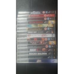 15 Sony PSP UMD Film Bundle Boxed Brand New Factory Sealed UMDs 15 PSP Films