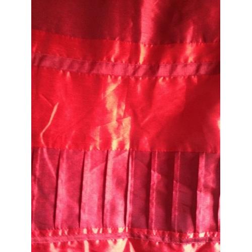 Lovely red curtains 66x72