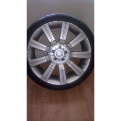 20 inch alloys 5x120 vw audi bmw vaxhall nissan rover wheels