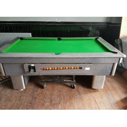 Coin operated Pool table