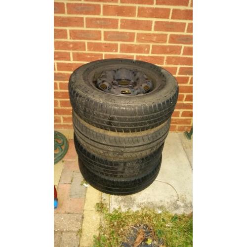 4 x steel wheels taken from Polo 2010 ***FREE***