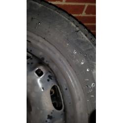 4 x steel wheels taken from Polo 2010 ***FREE***