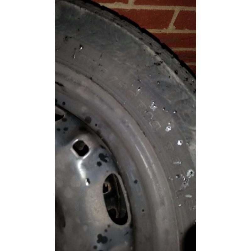 4 x steel wheels taken from Polo 2010 ***FREE***