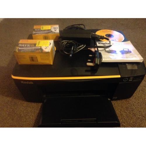 Kodak esp 1.2 printer. All in one printer,scanner photocopier plus colour and black ink cartridges