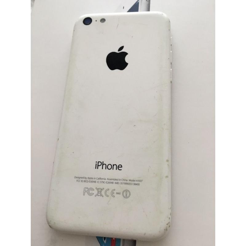 Apple iPhone 5c White 16gb EE