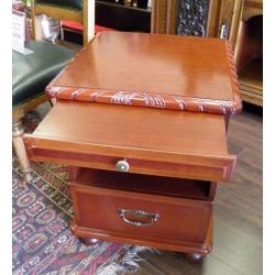 NEW SALE PRICE - GORGEOUS MAHOGANY IRISH MADE BEDSINE CABINETS (ON CASTORS) - WE CAN DELIVER