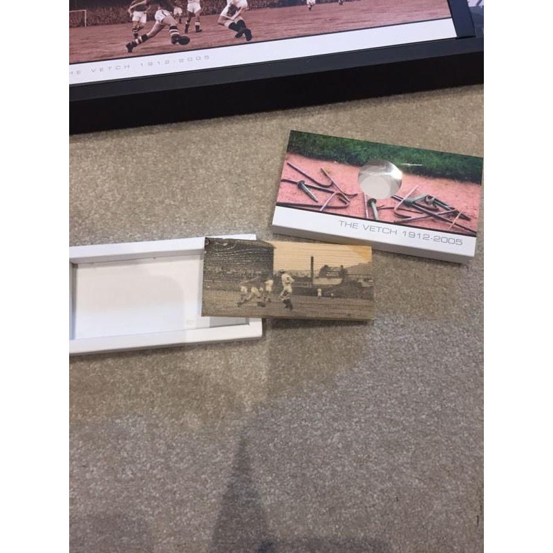 Swansea FC vetch memorabilia box set