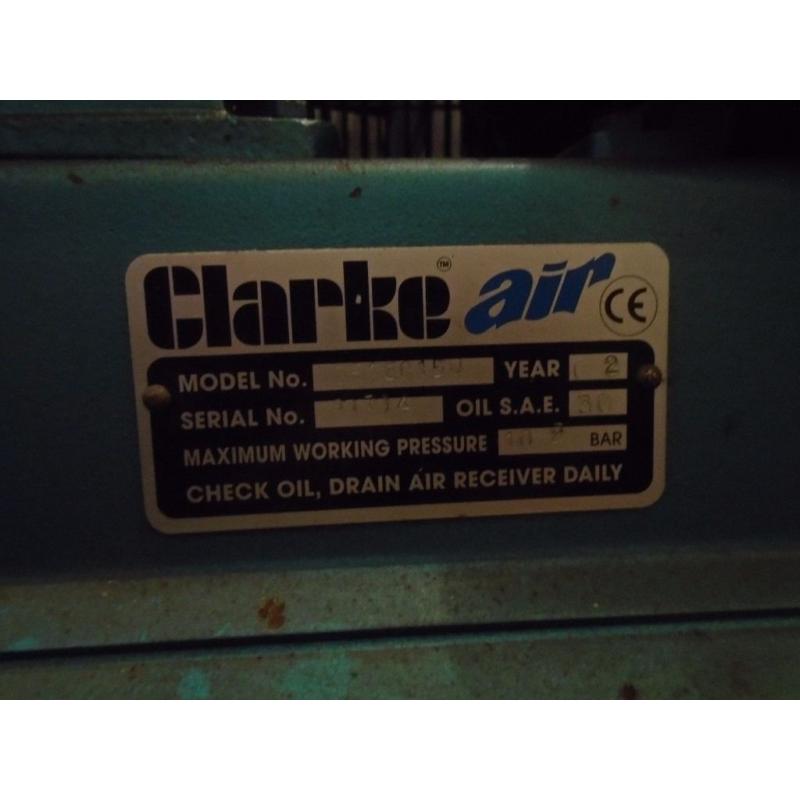 Clarke SE16C150 150 Litre Belt Driven Piston Air Compressor