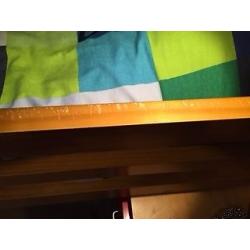 Cabin bed/raised bed with desk